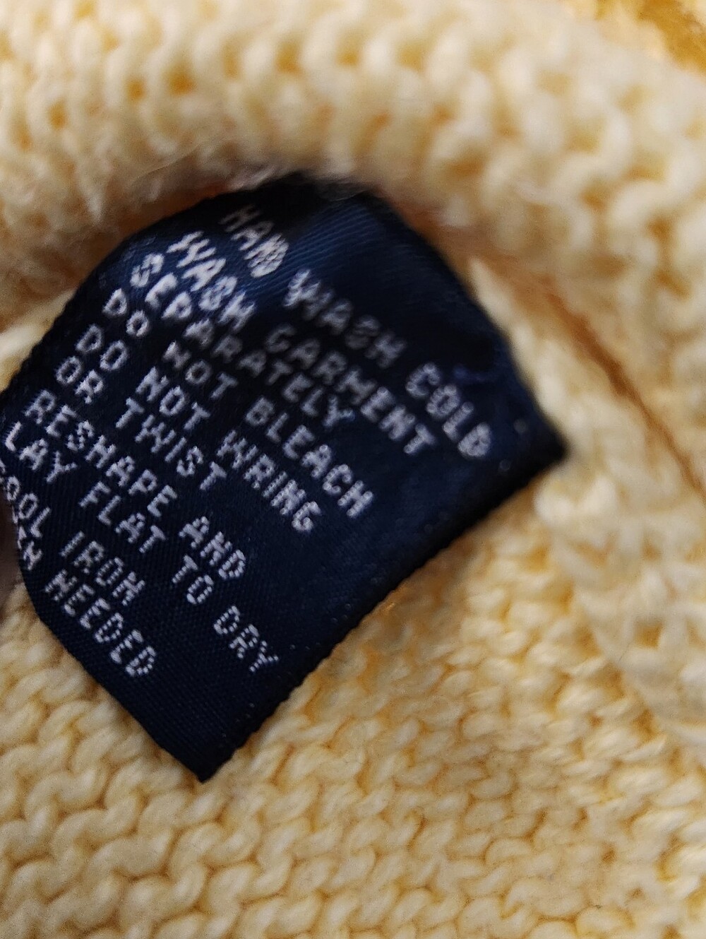 Polo By Ralph Lauren Yellow Cotton Knit Sweater - Picture 8 of 8